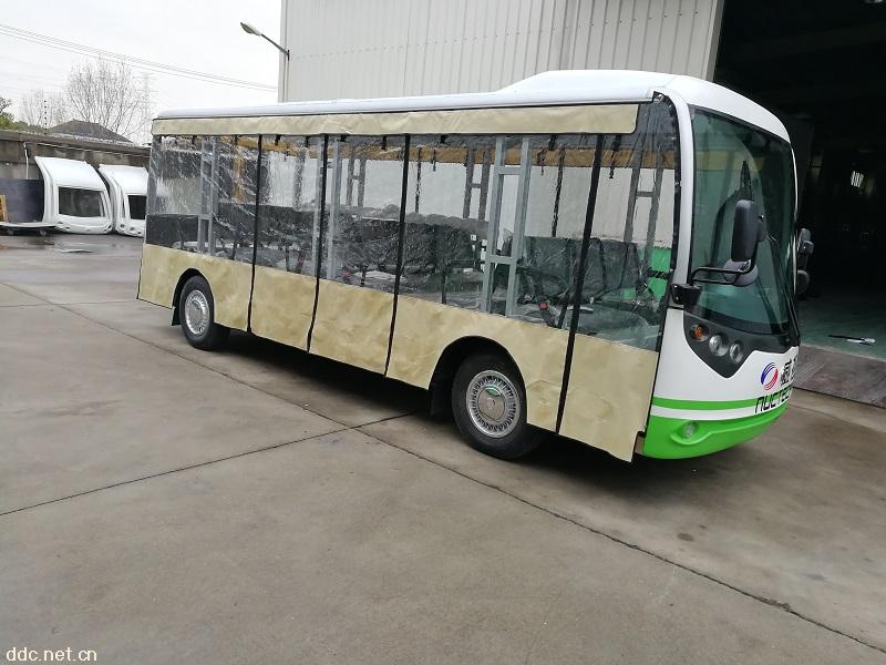 23座带雨帘电动观光车